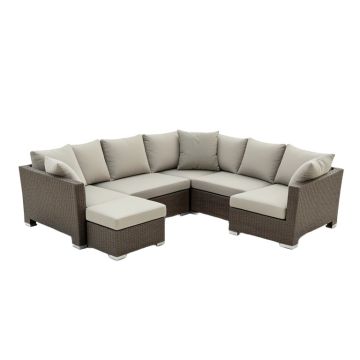 Ecker 8 Piece Sofa Seating Group With Cushions