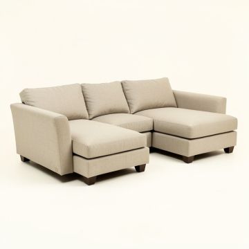 Chevelle 96 '' Wide Linen Left Hand Facing Sofa & Chaise (synthetic illustration; no displayed measurements)