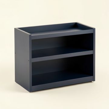 Lake Bridge Desktop Shelving Unit - Navy (synthetic illustration; no displayed measurements)
