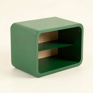 Clay Branch Low Toy Storage Unit - Green (synthetic illustration; no displayed measurements)