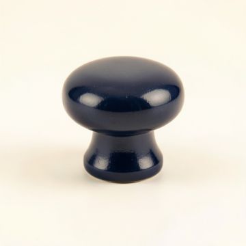 Cove Bridge Cabinet Knob Without Packaging - Navy (synthetic illustration; no displayed measurements)