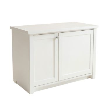 Fern Bridge Freestanding Laundry Folding Counter - White