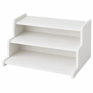 Hazel Arc Empty Mug-Storage Cabinet Insert - White