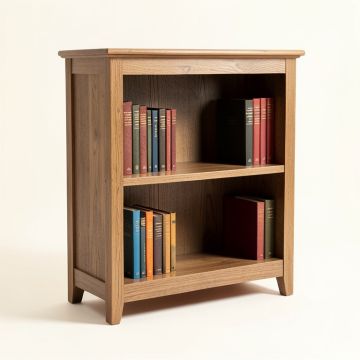 Hartman 43.75 '' H X 35.25 '' W Standard Bookcase (synthetic illustration; no displayed measurements)