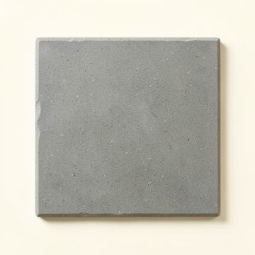Pine Branch Uninstalled Square Decorative Tile - Gray (synthetic illustration; no displayed measurements)