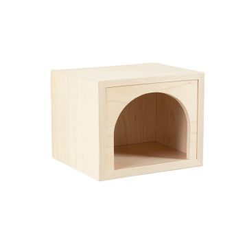Cove Bend Wall-Mounted Cat Perch - Ivory