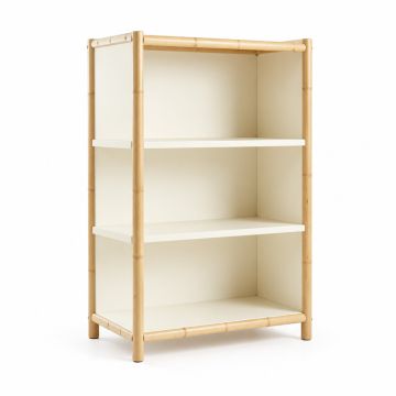 River Branch Freestanding Bookcase - Cream