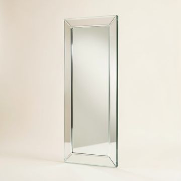 Lagasse Rectangular Beveled Full Length Mirror (synthetic illustration; no displayed measurements)