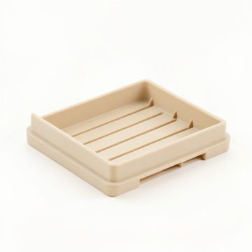Laurel Canyon Empty Under-Desk Cable Tray - Beige (synthetic illustration; no displayed measurements)