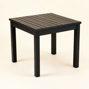 Linden Bluff Patio Table - Black (synthetic illustration; no displayed measurements)
