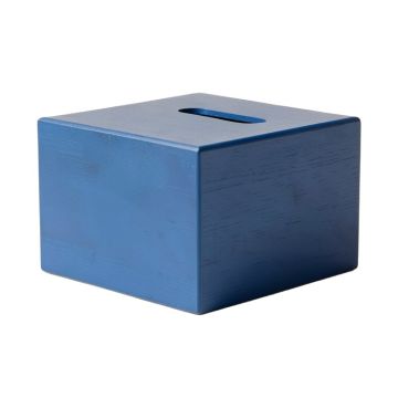 Tory Peacock Tissue Box Cover