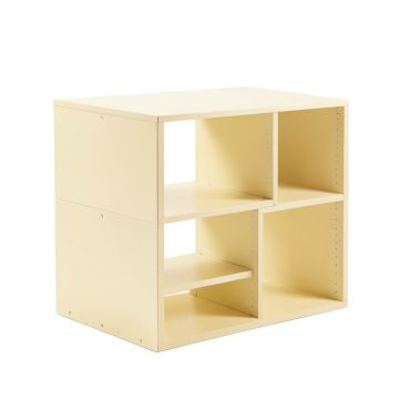 Alder Crossing Desktop Shelving Unit - Cream