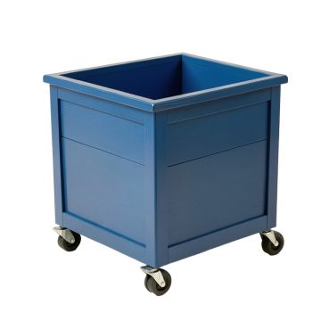 Pine Brook Empty Rolling Workshop Cart - Blue