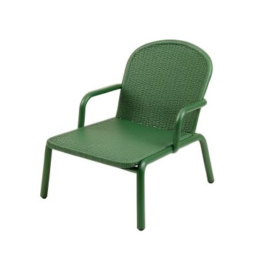 River Bridge Outdoor Lounge Chair - Green