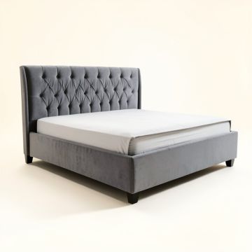 Tufted Upholstered Standard Bed (synthetic illustration; no displayed measurements)