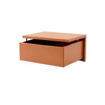 Linden Crest Under-Desk Drawer Unit - Terracotta