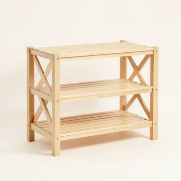 Reed Brook Empty Seed-Starting Shelving Unit Without Lights - Beige (synthetic illustration; no displayed measurements)