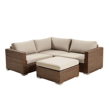 Aemelia Patio Sectional With Cushions