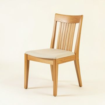 Brookwood Solid Wood Cross Back Side Chair (synthetic illustration; no displayed measurements)