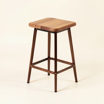 Hartz Solid Wood Counter & Bar Stool (synthetic illustration; no displayed measurements)
