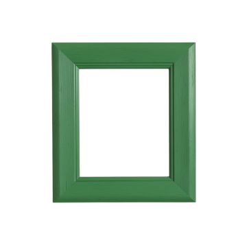 Reed Arc Framed Wall Mirror - Green