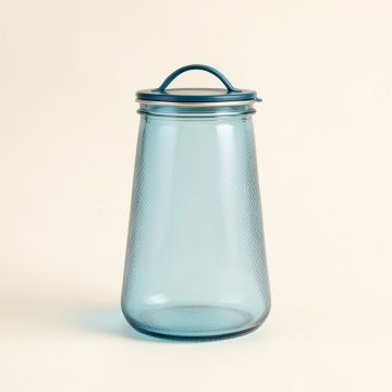 Shore Crossing Storage Canister With Lid - Blue (synthetic illustration; no displayed measurements)