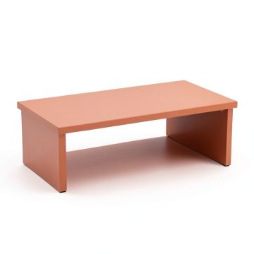 Lake Edge Desktop Monitor Riser - Terracotta (synthetic illustration; no displayed measurements)