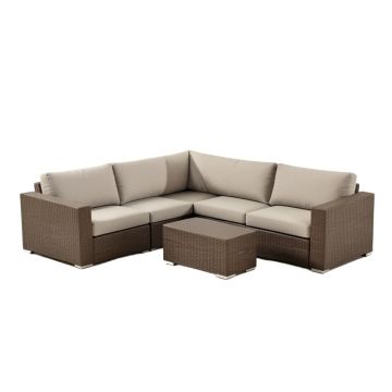 Calsbeck Outdoor 7 Piece Sofa Seating Group With Cushions