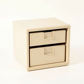 Harbor Dell Small-Parts Storage Drawer Cabinet - Beige (synthetic illustration; no displayed measurements)