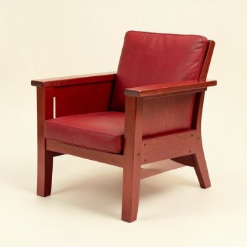 Austermann 28 '' Wide Armchair (synthetic illustration; no displayed measurements)