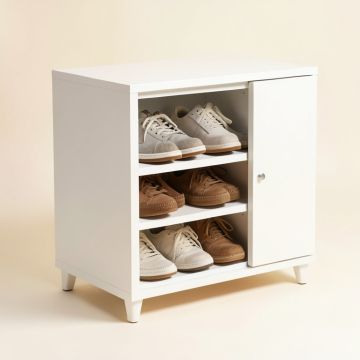 Albright 18 Pair Shoe Storage Cabinet (synthetic illustration; no displayed measurements)