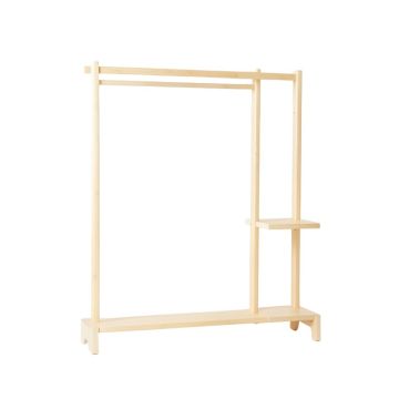 Cliff Bluff Empty Garment Rack - Ivory