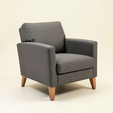 Hamburg 35.25 '' Wide Polyester Armchair (synthetic illustration; no displayed measurements)