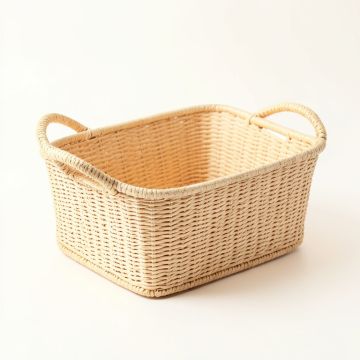 Cove Branch Empty Storage Basket - Cream (synthetic illustration; no displayed measurements)