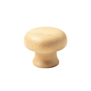 Maple Bend Cabinet Knob Without Packaging - Beige