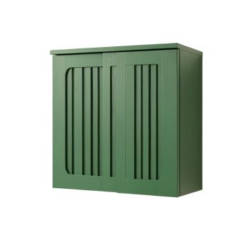 Clay Crossing Wall-Mounted Entry Cabinet - Green