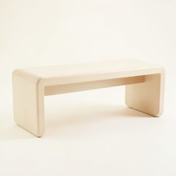 Cove Falls Indoor Bench - Ivory (synthetic illustration; no displayed measurements)