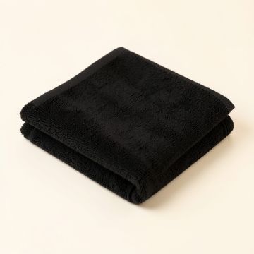 Hill Branch Bath Towel - Black (synthetic illustration; no displayed measurements)