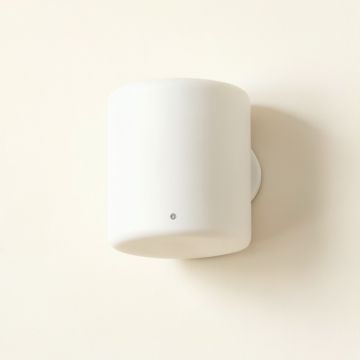 Meadow Canyon Wall Sconce Mounted On A Plain Wall - White (synthetic illustration; no displayed measurements)