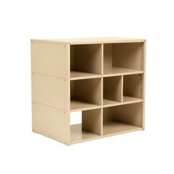 Birch Bridge Desktop Shelving Unit - Beige