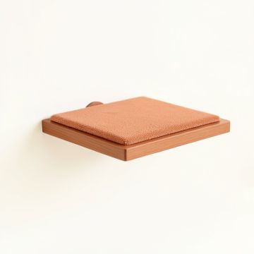 Hill Canyon Wall-Mounted Cat Perch - Terracotta (synthetic illustration; no displayed measurements)