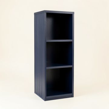 Glen Dell Narrow Cubby Tower - Navy (synthetic illustration; no displayed measurements)