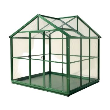 Elite Heavy-Duty Aluminum 8 Ft. W X 8 Ft. D Greenhouse
