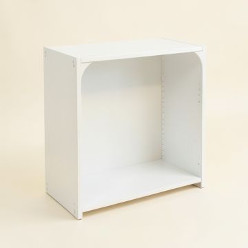 Elm Field Desktop Shelving Unit - White (synthetic illustration; no displayed measurements)