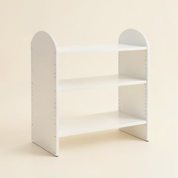 Hazel Dell Desktop Shelving Unit - White (synthetic illustration; no displayed measurements)
