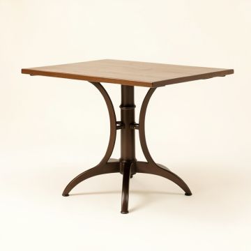 Stefanie Metal Dining Table (synthetic illustration; no displayed measurements)