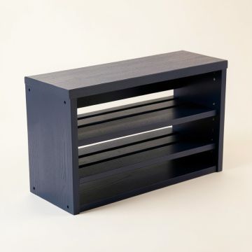 Brook Bend Shoe Storage Bench - Navy (synthetic illustration; no displayed measurements)
