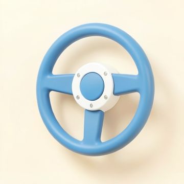 Boat Ship Steering Wheel 3D Wall Decor (synthetic illustration; no displayed measurements)