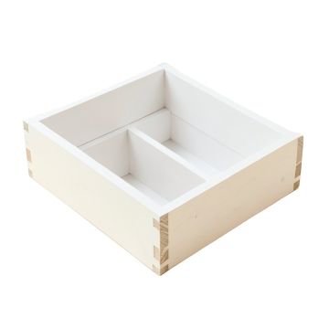 Willow Bluff Empty Pantry Drawer Organizer Insert - White