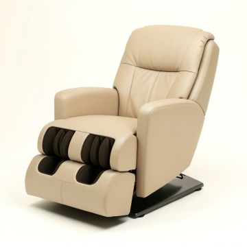 Faux Leather Power Reclining Heated Massage Chair (synthetic illustration; no displayed measurements)